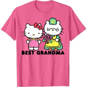 image:imageHello Kitty Best Grandma TShirtPink Heather