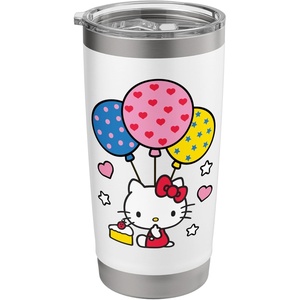 image:imageHello Kitty Birthday Stainless Steel Insulated TumblerWhite