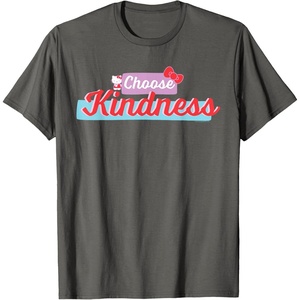 image:imageHello Kitty Choose Kindness TShirtAsphalt Grey