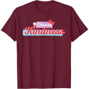 image:imageHello Kitty Choose Kindness TShirtBurgundy