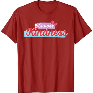 image:imageHello Kitty Choose Kindness TShirtCranberry Red