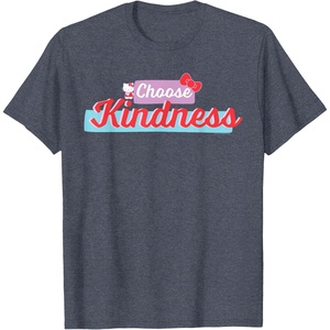 image:imageHello Kitty Choose Kindness TShirtHeather Blue