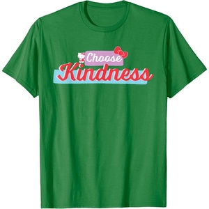 image:imageHello Kitty Choose Kindness TShirtKelly Green