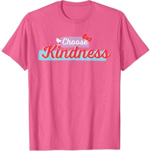 image:imageHello Kitty Choose Kindness TShirtPink Heather