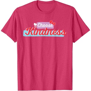 image:imageHello Kitty Choose Kindness TShirtRed Heather