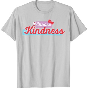 image:imageHello Kitty Choose Kindness TShirtSilver Grey