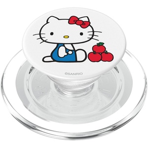 image:imageHello Kitty Cute and Retro with Apples PopSockets MagSafe PopGrip for iPhoneMagSafe