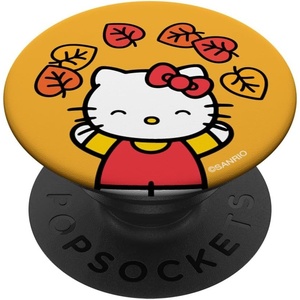 image:imageHello Kitty Fall Autumn Leaves Orange PopSockets Adhesive PopGripAdhesive PopGrip