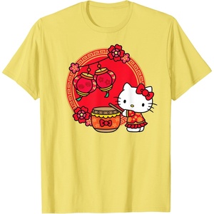 image:imageHello Kitty Happy Lunar New Year TShirtLemon Yellow