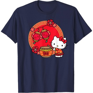 image:imageHello Kitty Happy Lunar New Year TShirtNavy Blue