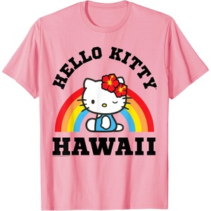 image:imageHello Kitty Hawaii Rainbow Tee Shirt TShirtPink
