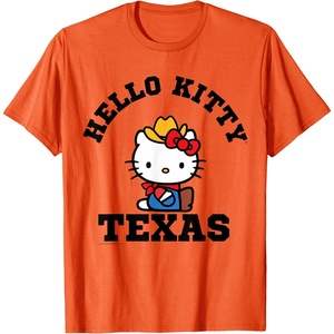 image:imageHello Kitty Heart of Texas Tee Shirt TShirtOrange