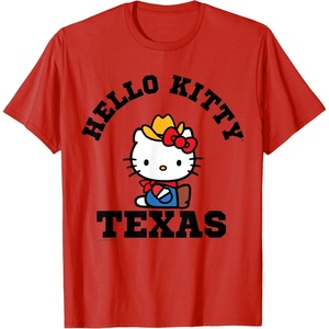 image:imageHello Kitty Heart of Texas Tee Shirt TShirtRed