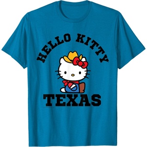 image:imageHello Kitty Heart of Texas Tee Shirt TShirtSapphire Blue
