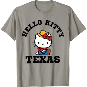 image:imageHello Kitty Heart of Texas Tee Shirt TShirtSlate Grey