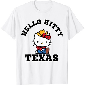 image:imageHello Kitty Heart of Texas Tee Shirt TShirtWhite