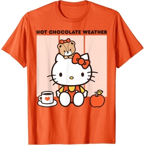 image:imageHello Kitty Hot Chocolate Weather TShirtOrange