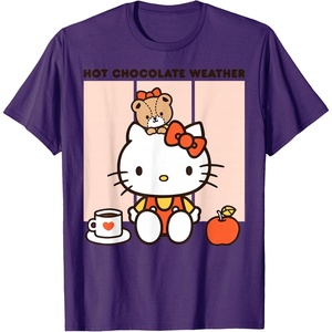 image:imageHello Kitty Hot Chocolate Weather TShirtPurple