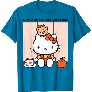 image:imageHello Kitty Hot Chocolate Weather TShirtSapphire Blue