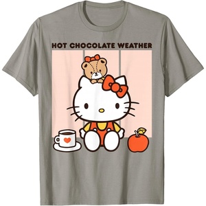 image:imageHello Kitty Hot Chocolate Weather TShirtSlate Grey
