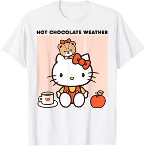 image:imageHello Kitty Hot Chocolate Weather TShirtWhite