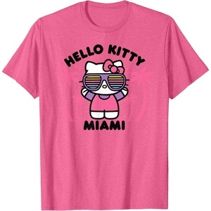 image:imageHello Kitty Miami TShirtPink Heather