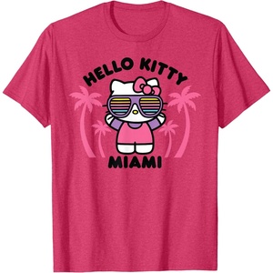 image:imageHello Kitty Miami TShirtRed Heather