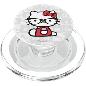 image:imageHello Kitty Nerd Glasses PopSockets Adhesive PopGripMagnetic PopGrip