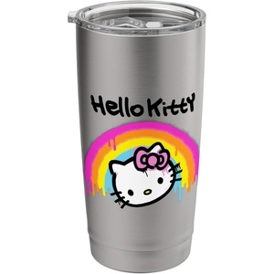 image:imageHello Kitty Rainbow Graffiti Stainless Steel Insulated TumblerBrushed Steel
