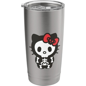 image:imageHello Kitty Skeleton Stainless Steel Insulated TumblerBrushed Steel