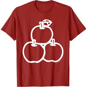 image:imageHello Kitty Three Apples Shirt TShirtCranberry Red
