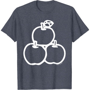image:imageHello Kitty Three Apples Shirt TShirtHeather Blue