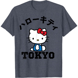 image:imageHello Kitty Tokyo Tee Shirt TShirtHeather Blue