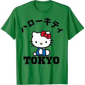 image:imageHello Kitty Tokyo Tee Shirt TShirtKelly Green