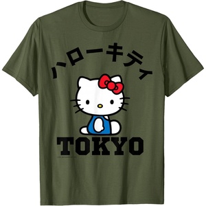 image:imageHello Kitty Tokyo Tee Shirt TShirtOlive Green