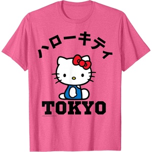 image:imageHello Kitty Tokyo Tee Shirt TShirtPink Heather