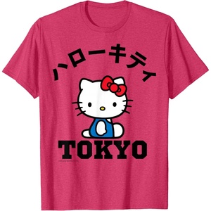 image:imageHello Kitty Tokyo Tee Shirt TShirtRed Heather
