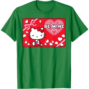 image:imageHello Kitty Valentines Day Be Mine TShirtKelly Green