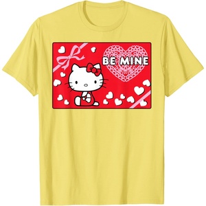 image:imageHello Kitty Valentines Day Be Mine TShirtLemon Yellow