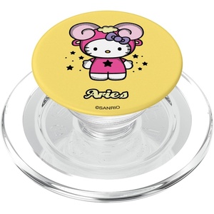 image:imageHello Kitty Zodiac Aries PopSockets Adhesive PopGripMagnetic PopGrip