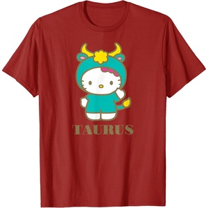 image:imageHello Kitty Zodiac Taurus TShirtCranberry Red