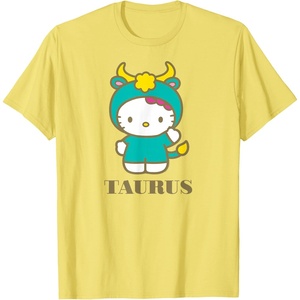 image:imageHello Kitty Zodiac Taurus TShirtLemon Yellow