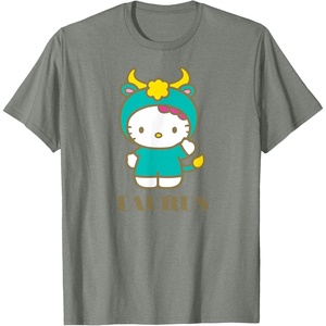 image:imageHello Kitty Zodiac Taurus TShirtOlive Heather
