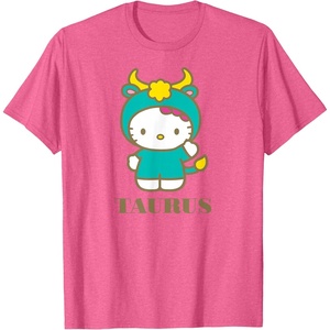 image:imageHello Kitty Zodiac Taurus TShirtPink Heather