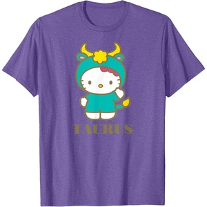 image:imageHello Kitty Zodiac Taurus TShirtPurple Heather
