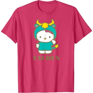 image:imageHello Kitty Zodiac Taurus TShirtRed Heather