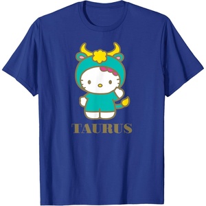 image:imageHello Kitty Zodiac Taurus TShirtRoyal Blue