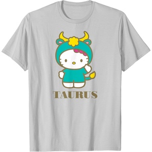 image:imageHello Kitty Zodiac Taurus TShirtSilver Grey