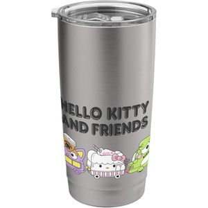 image:imageHello Kitty amp Friends Food Truck Stainless Steel Insulated TumblerBrushed Steel