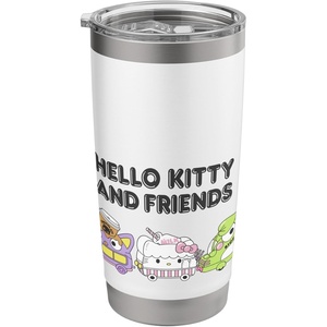 image:imageHello Kitty amp Friends Food Truck Stainless Steel Insulated TumblerWhite